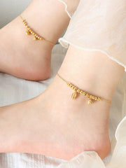 Chains Solid Color Anklet