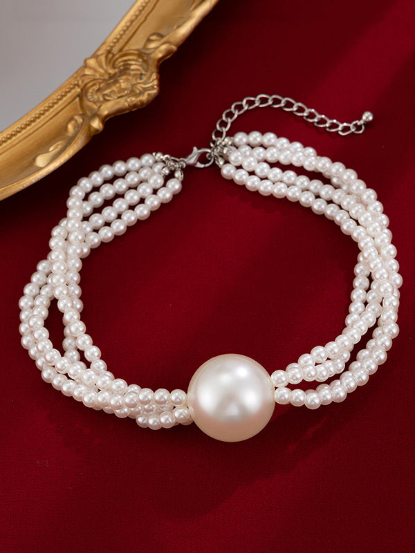 Beaded Solid Color Necklaces Accessories Dainty Necklace