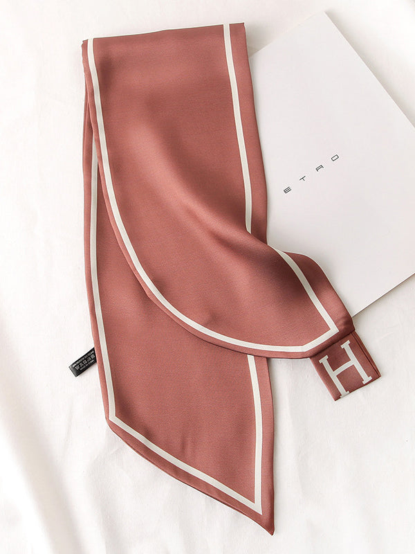 Urban Simple Sun-protection Letter Print Scarf
