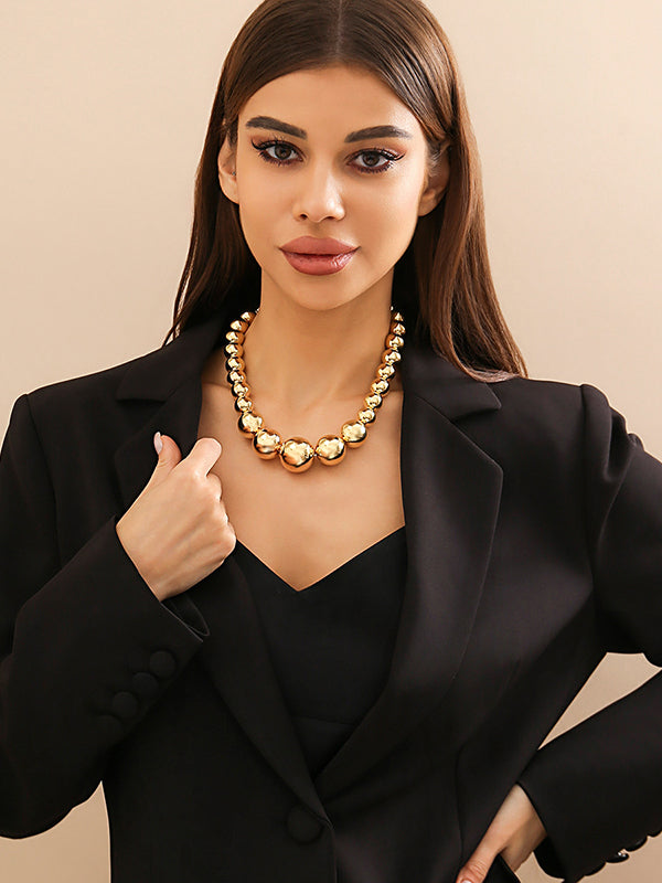 Beaded Solid Color Necklaces Accessories Dainty Necklace