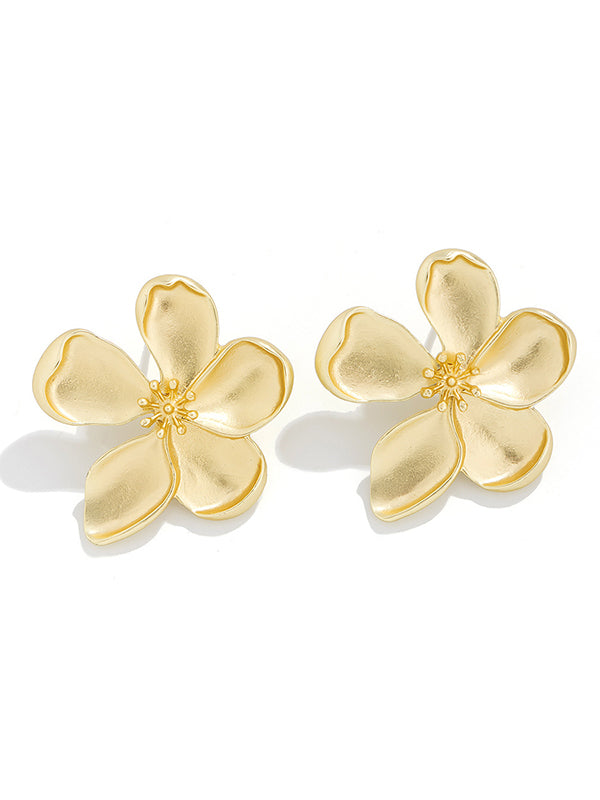 Flower Shape Earrings Accessories