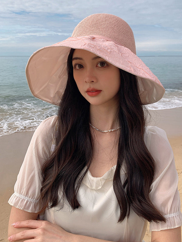 Split-Joint Wide Side Sun-protection Hats&Caps