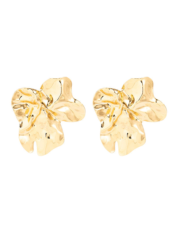 Flower Shape Normcore Earrings Accessories