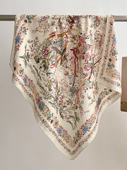 Flower Print Keep Warm Scarf