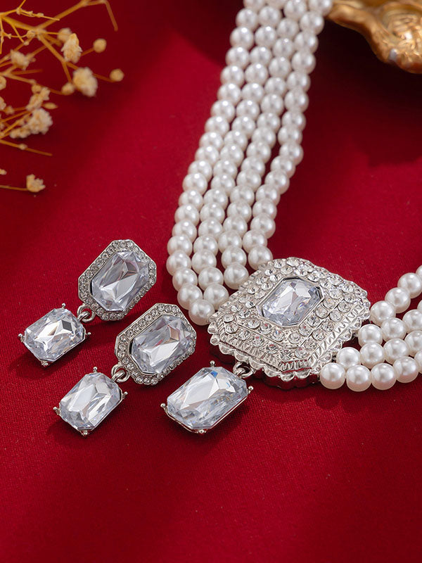 Geometric Necklaces Accessories Drop Earrings