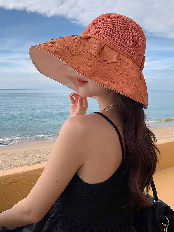 Split-Joint Wide Side Sun-protection Hats&Caps