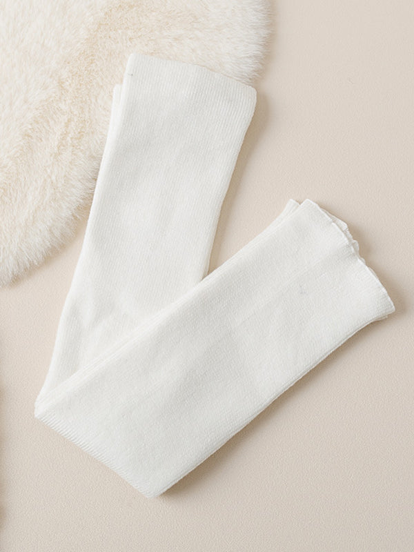 Casual Keep Warm Solid Color Leg Warmers Accessories