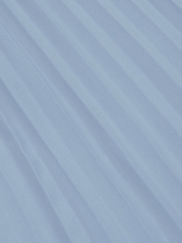 Elasticity Pleated Solid Color Split-Joint Tied Waist Loose Raglan Sleeve Round-neck Midi Dresses