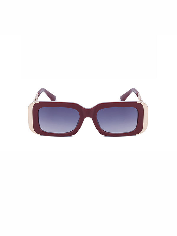 Geometric Sun-Protection Sunglasses Accessories