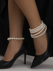 Geometric Two Pcs Anklets