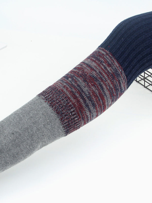 Casual Contrast Color Leg Warmers Leg Warmers Accessories