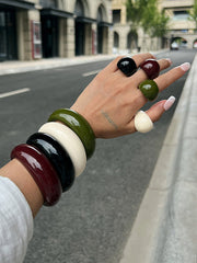 Geometric Shiny Rings Accessories Bracelet Accessories