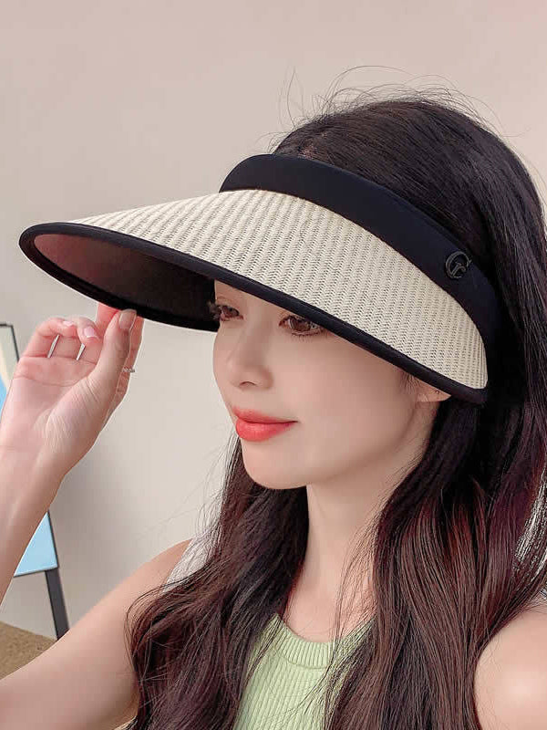 Simple Sun Protection Straw Sun Hat