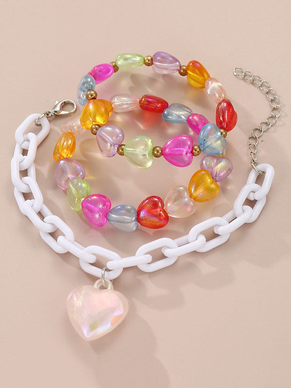 Heart Shape Star Shape Bracelet Accessories