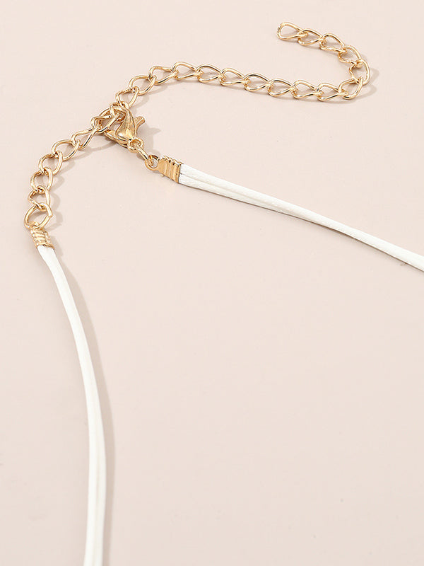 Beaded Contrast Color Waist Chain Accessories