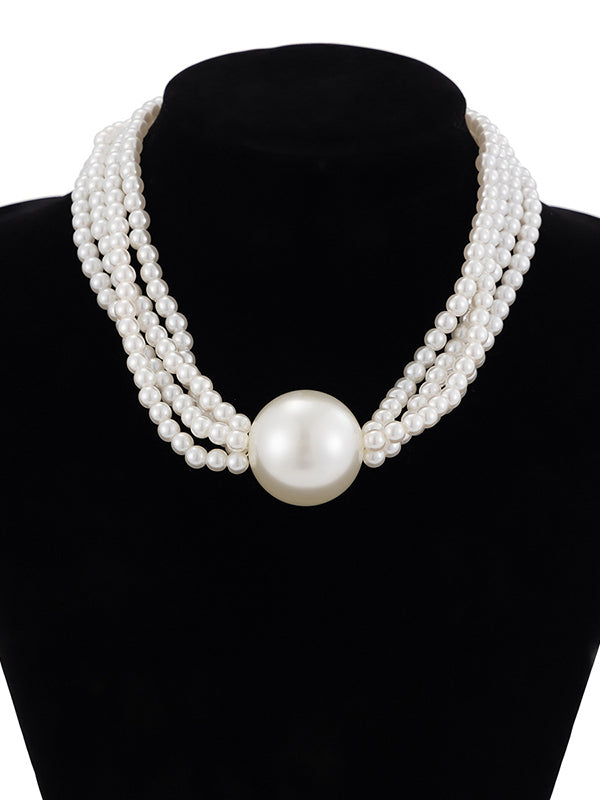 Beaded Solid Color Necklaces Accessories Dainty Necklace