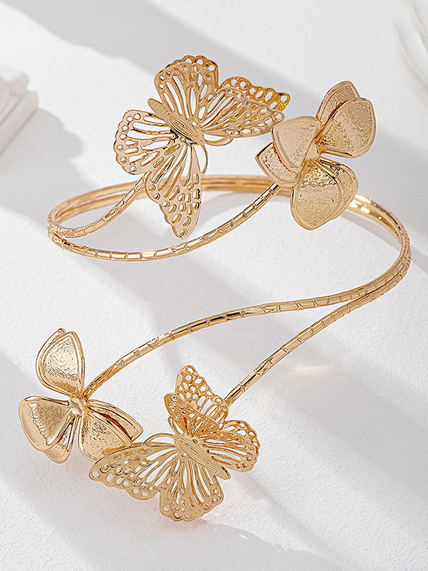 Adjustable Butterfly Shape Flower Shape Armlet Accessories