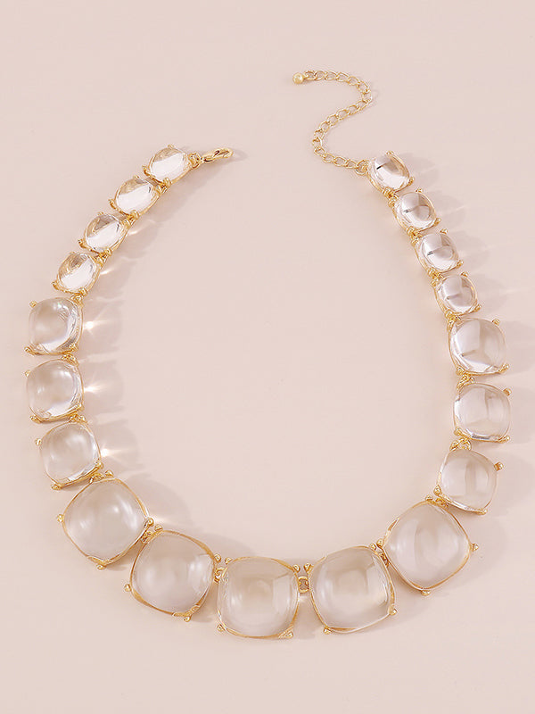 Geometric Necklaces Accessories Dainty Necklace