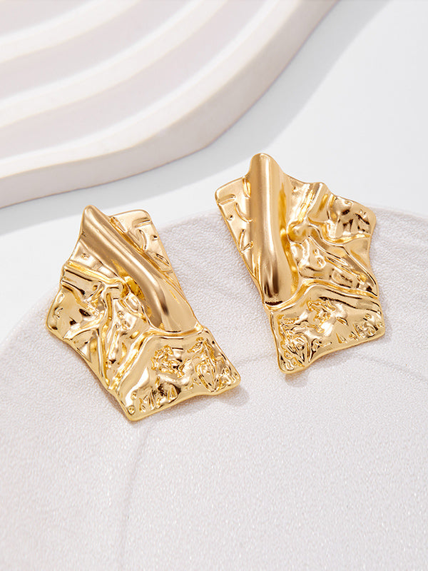 Geometric Normcore Drop Earrings