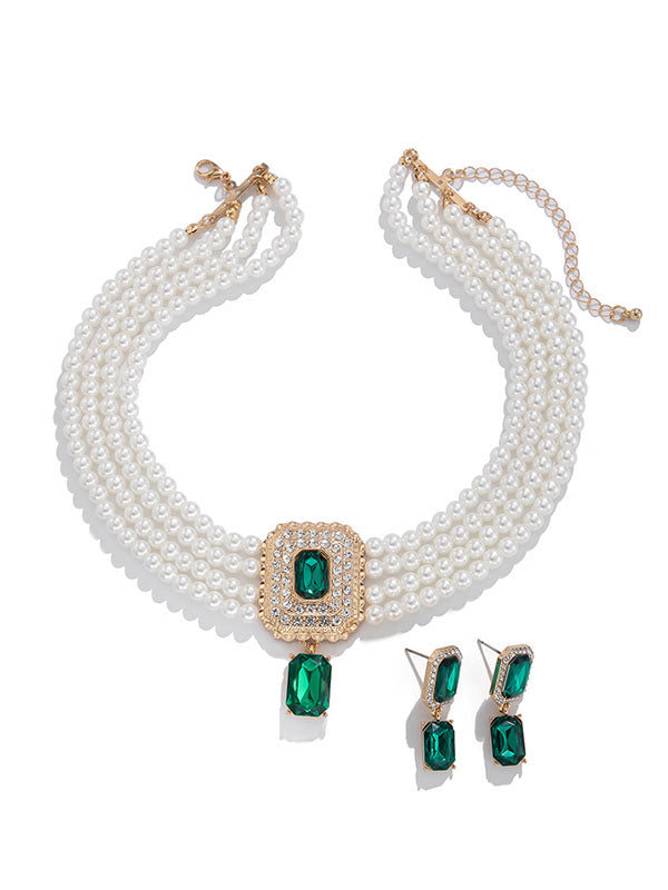 Geometric Necklaces Accessories Drop Earrings
