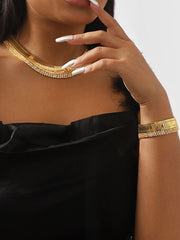 Geometric Rhine Stones Bracelet Accessories