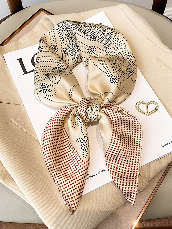 Polka-Dot Leisure Scarf