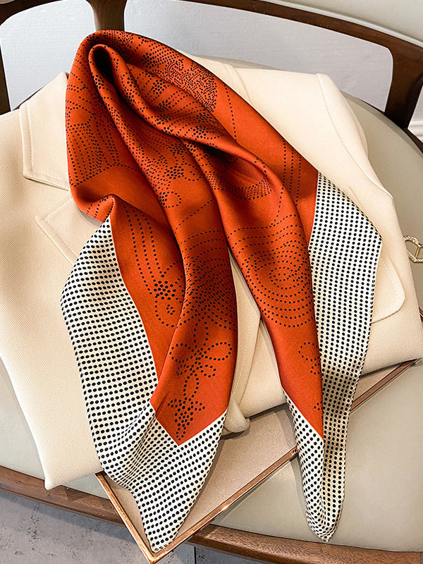 Polka-Dot Leisure Scarf
