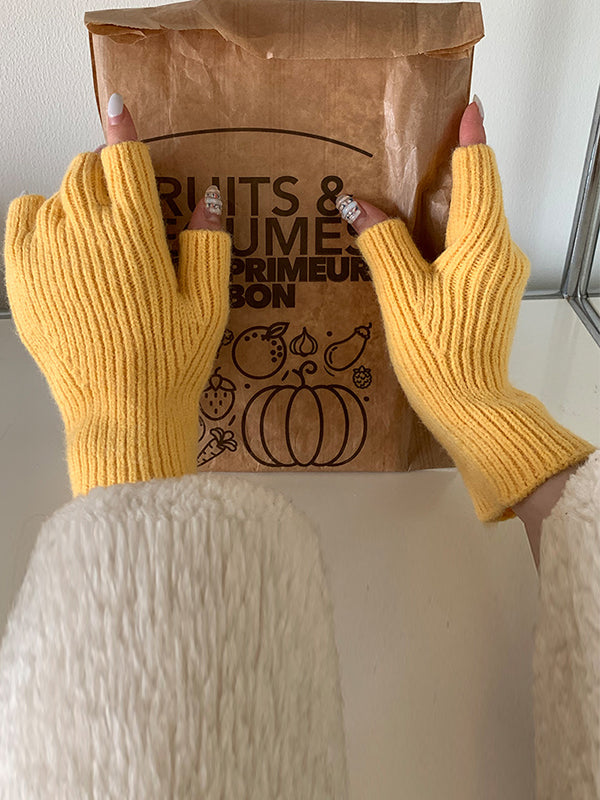 Keep Warm Velvet Gloves Accessories