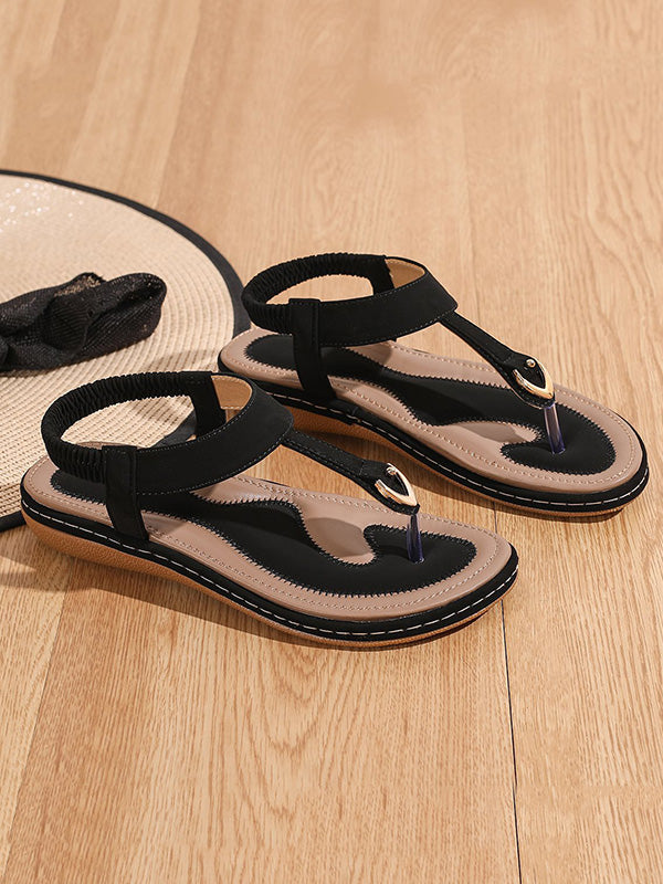 Elasticity Split-Joint Sandals Flip-Flops