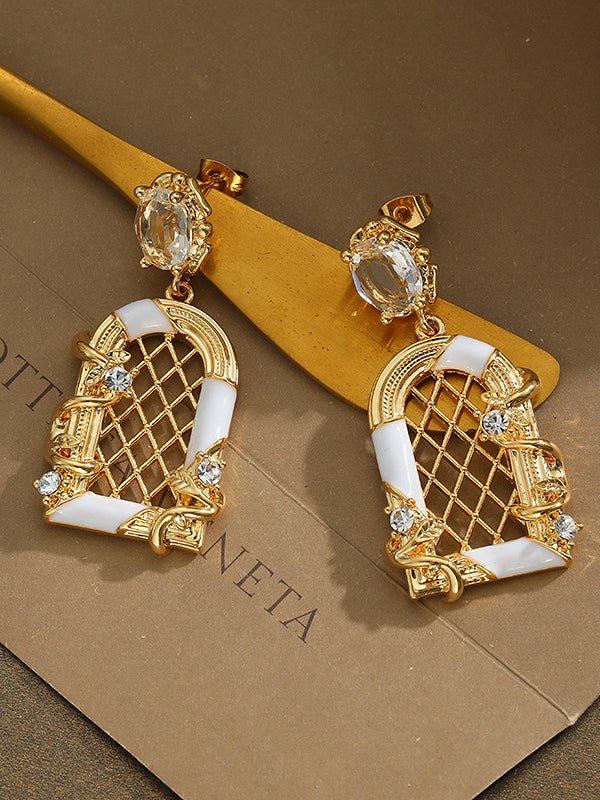Original Stylish Geometric Hollow Earrings