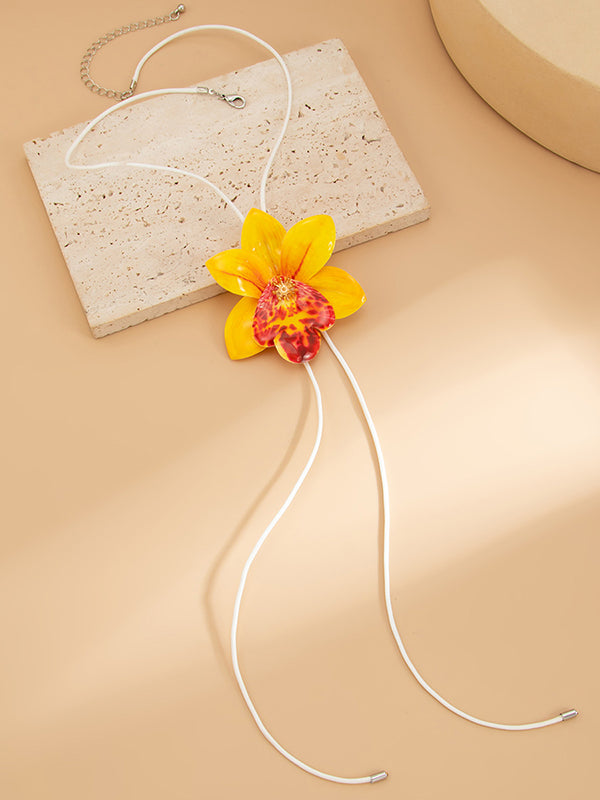 Chains Flower Shape Necklaces Accessories Earrings Accessories Armlet Accessories