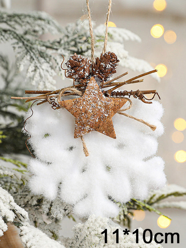 Snowflake Festival Christmas Tree DIY Decoration Accessories