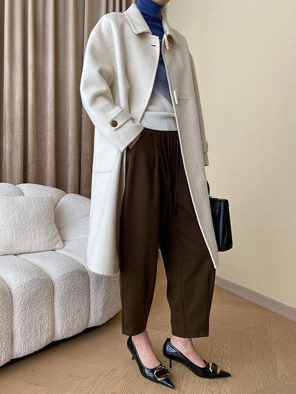 Gradient Long Sleeves Skinny High-Neck Sweater Tops Pullovers