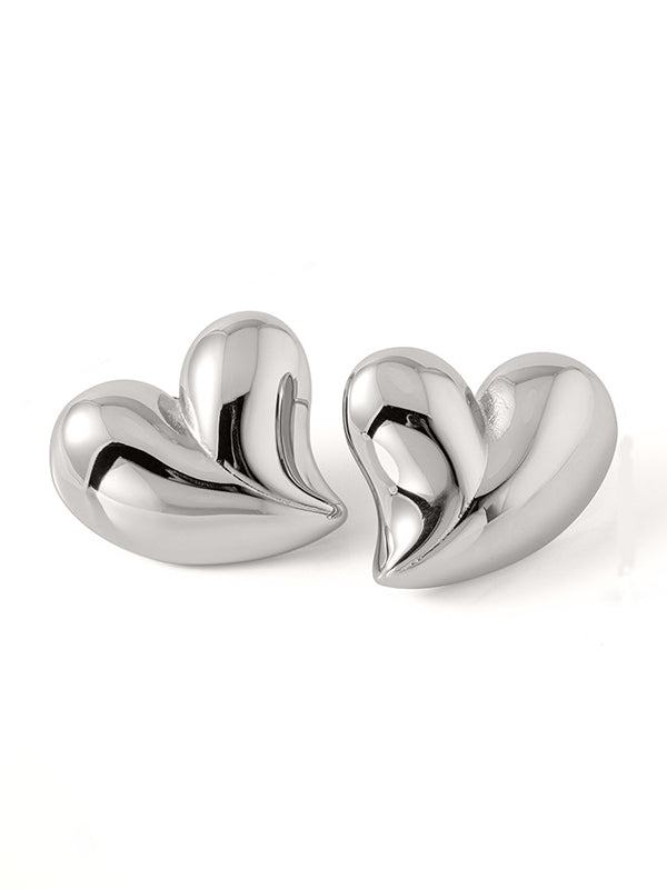 Heart Shape Earrings Accessories