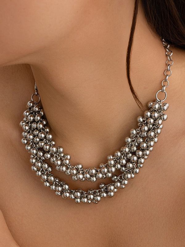 Chains Geometric Solid Color Necklaces Accessories