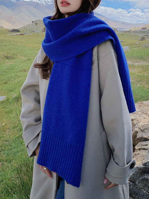 Keep Warm Solid Color Scarf