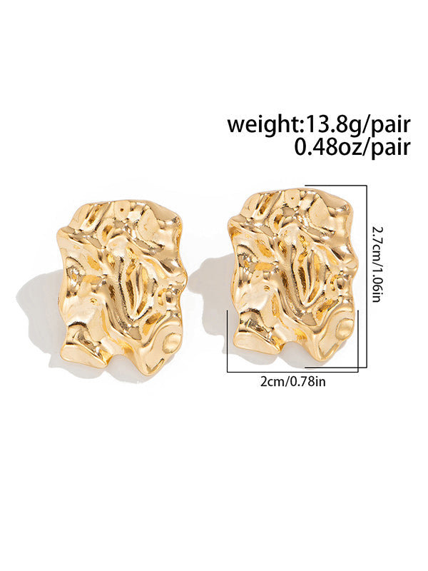 Geometric Normcore Drop Earrings