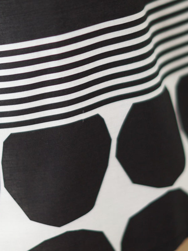 Polka Dot Split-Joint Striped Loose Short Sleeves Round-Neck T-Shirts Tops