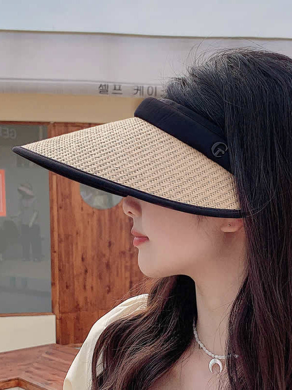 Simple Sun Protection Straw Sun Hat
