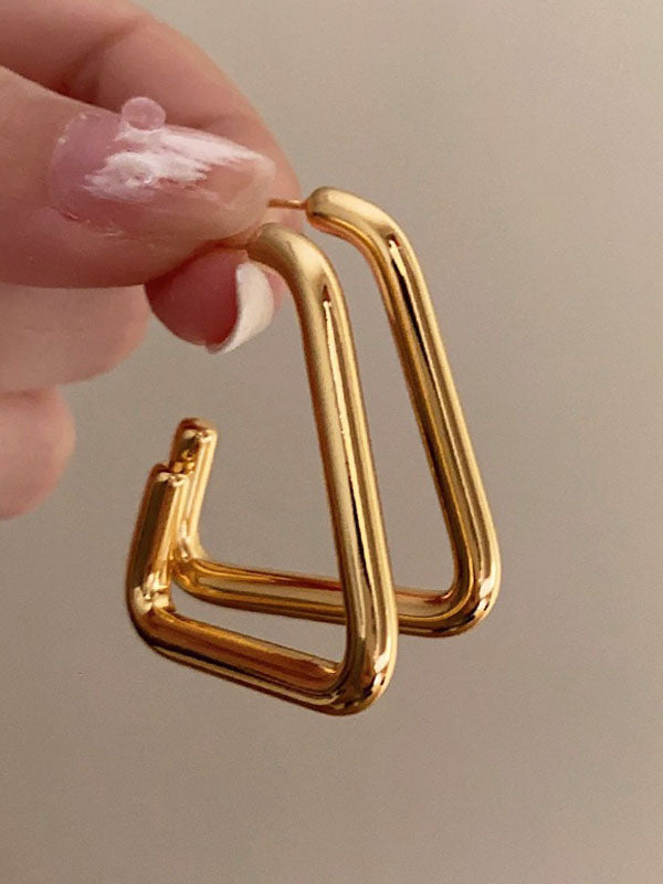 Geometric Earrings Accessories
