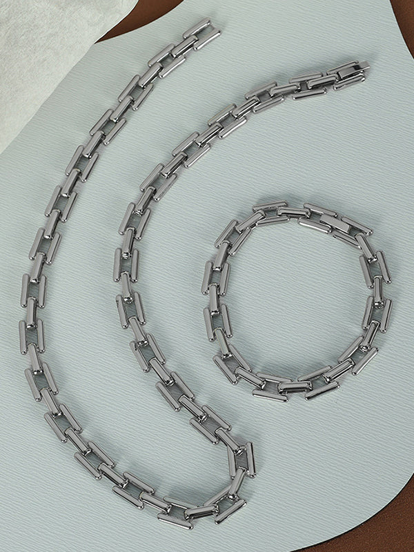 Chains Geometric Necklaces Accessories Bracelet Accessories