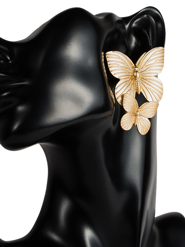 Butterfly Shape Normcore Drop Earrings