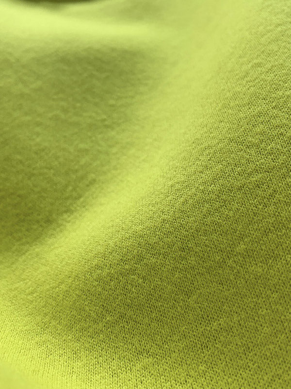 Stylish Fluorescent Green&Black Loose Casual Round-Neck Sweatshirt