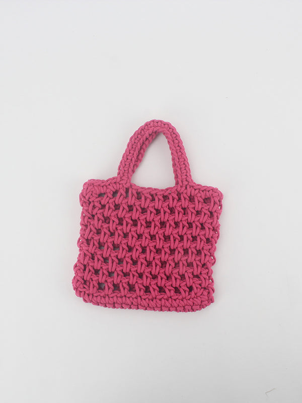 Hollow Solid Color Mini Bags Bags Accessories Handbags