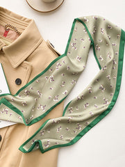 Original Contrast Color Printed Scarf