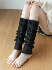 Casual Skinny Keep Warm Solid Color Leg Warmers Accessories