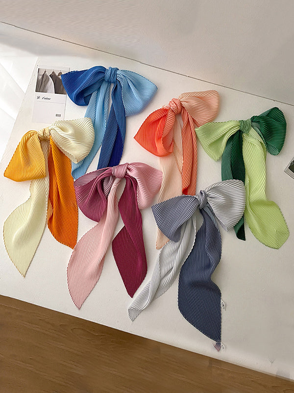 Gradient Pleated Sun protection Shawl&Scarf
