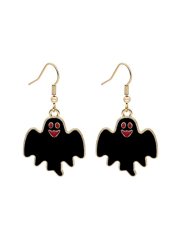 Geometric Drop Earrings Halloween