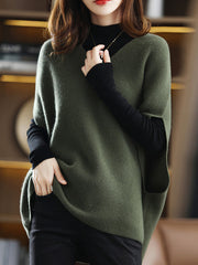 Casual Sleeveless Loose Solid Color V-Neck Vest Top