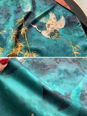 Vintage Floral Printed Shawl&Scarf